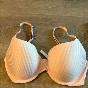 Victoria's Secret Striped Bra - Cream